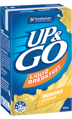 UP&GO Banana Flavor Drink 250mls UP&GO Banana Flavor Drink 250mls