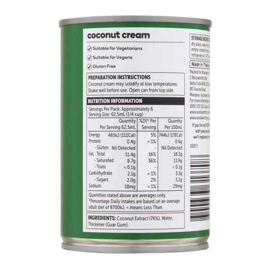 WW Essential Coconut Cream 400ml