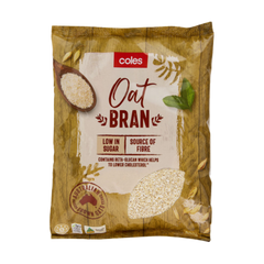 Coles Oat Bran Cereal 500g Coles Oat Bran Cereal 500g