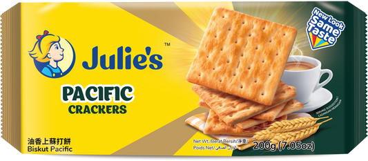 Julie's Pacific Cracker 200g x 3pcs
