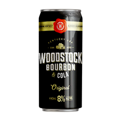 Woodstock Bourbon Cola 440ml x 24 Woodstock Bourbon Cola 440ml x 24
