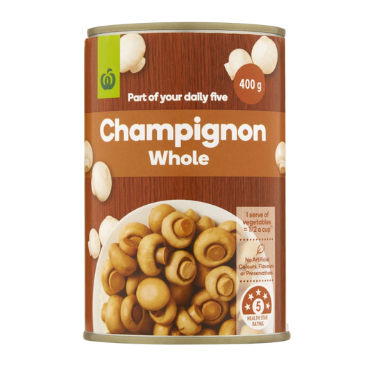 WW Champignon Whole M/Room 400g