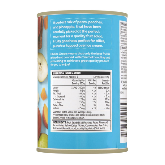 WW Fruit Salad In Juice 410g
