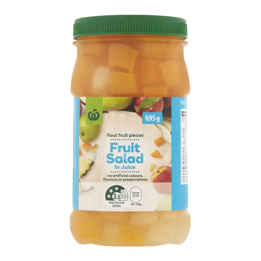 WW Fruit Salad In Juice 695g