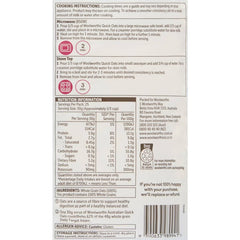 HB/WW Quick Oat 750g HB/WW Quick Oat 750g