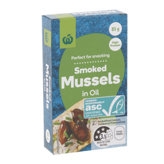 WW Smoked Mussels 85g WW Smoked Mussels 85g