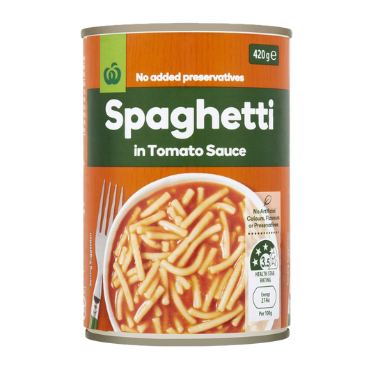 WW Spaghetti T/Sauce 420g