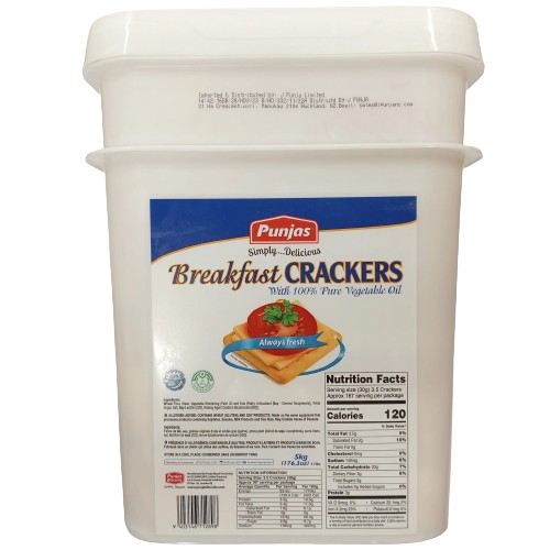 Punjas Breakfast Cracker 5kg - Frankie Supermarket Punjas Breakfast Cracker 5kg - Frankie Supermarket