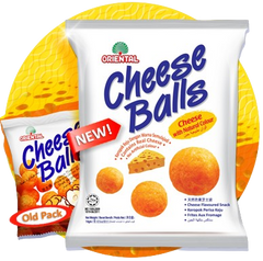 Oriental Cheese Balls 14g x 8pcs - Frankie Supermarket Oriental Cheese Balls 14g x 8pcs - Frankie Supermarket