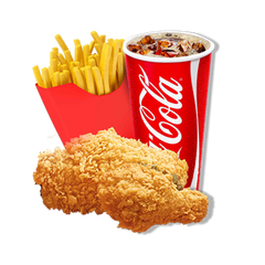 2PCS Chicken & Chips Meal 2PCS Chicken & Chips Meal