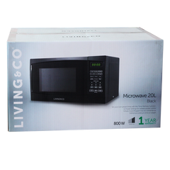 Living&Co Microwave 20L 800W Living&Co Microwave 20L 800W