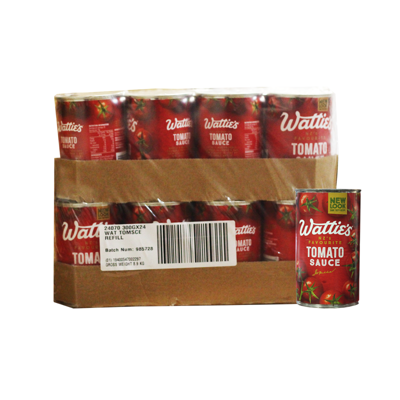 WATTIE'S Tomato Sauce Refill 300g x 24