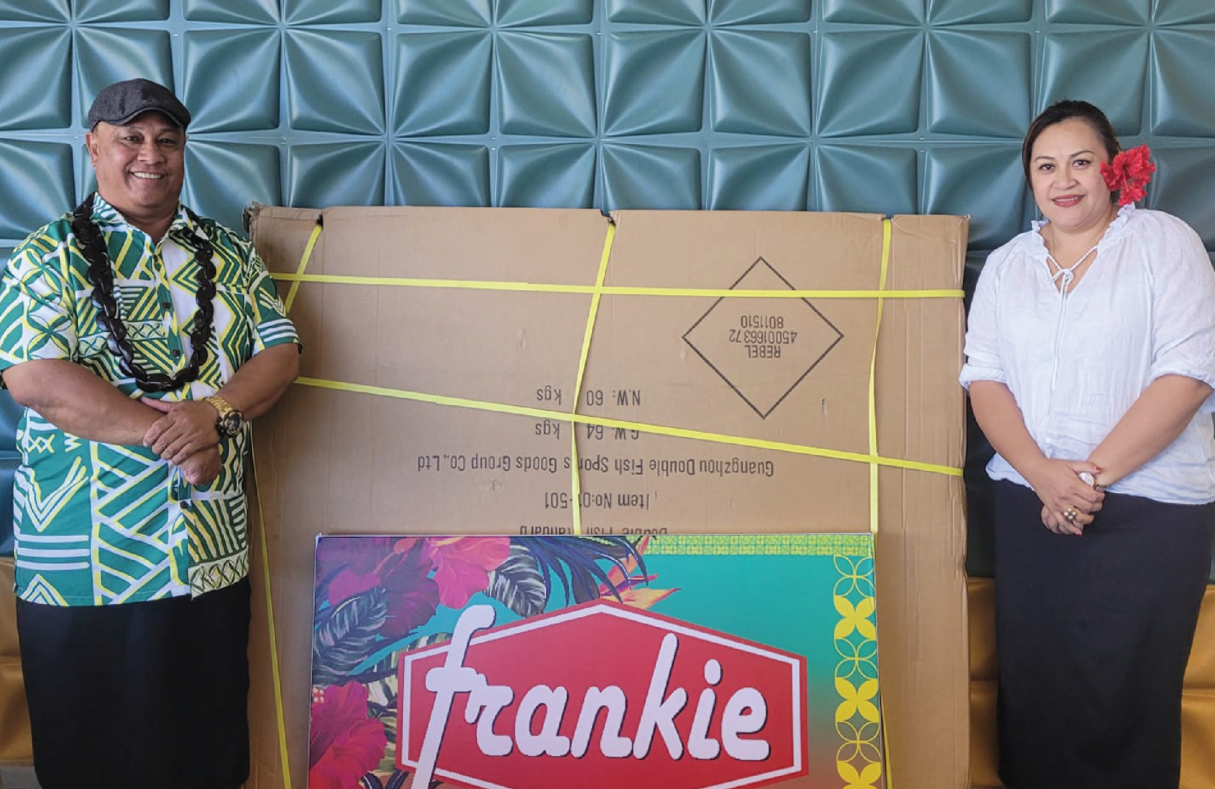Frankie Company Limited Donates Table Tennis to Support Youth Development