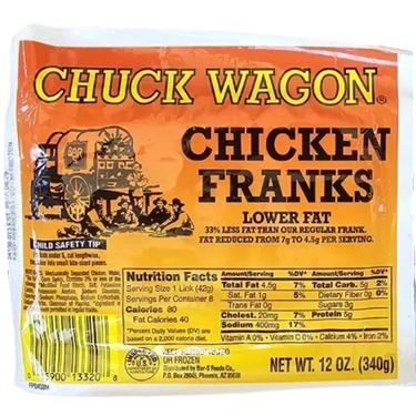 Chuck Wagon C/Franks 454g/1lb