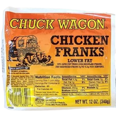 Chuck Wagon C/Franks 454g/1lb