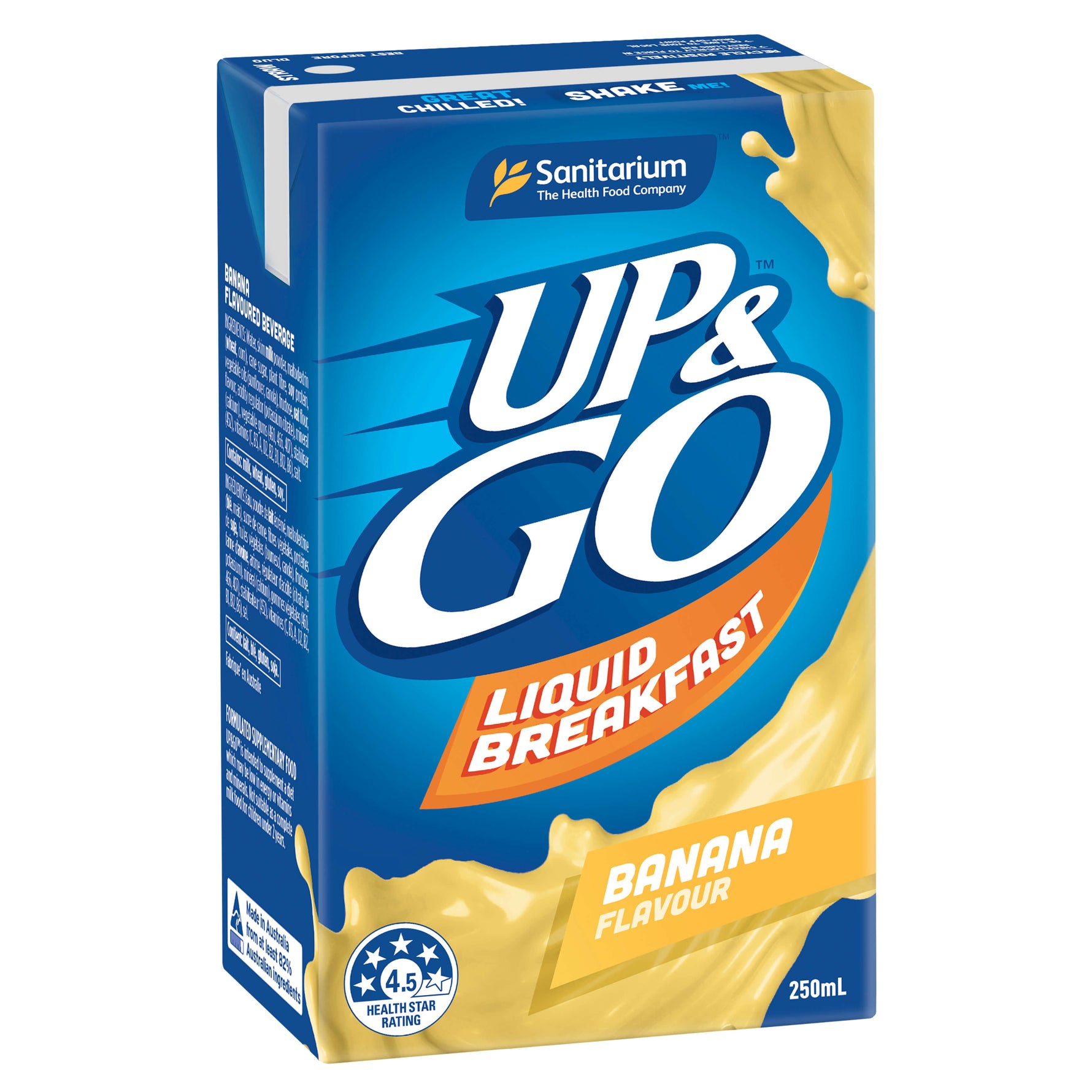 UP&GO Banana Flavor Drink 250mls - Frankie Supermarket