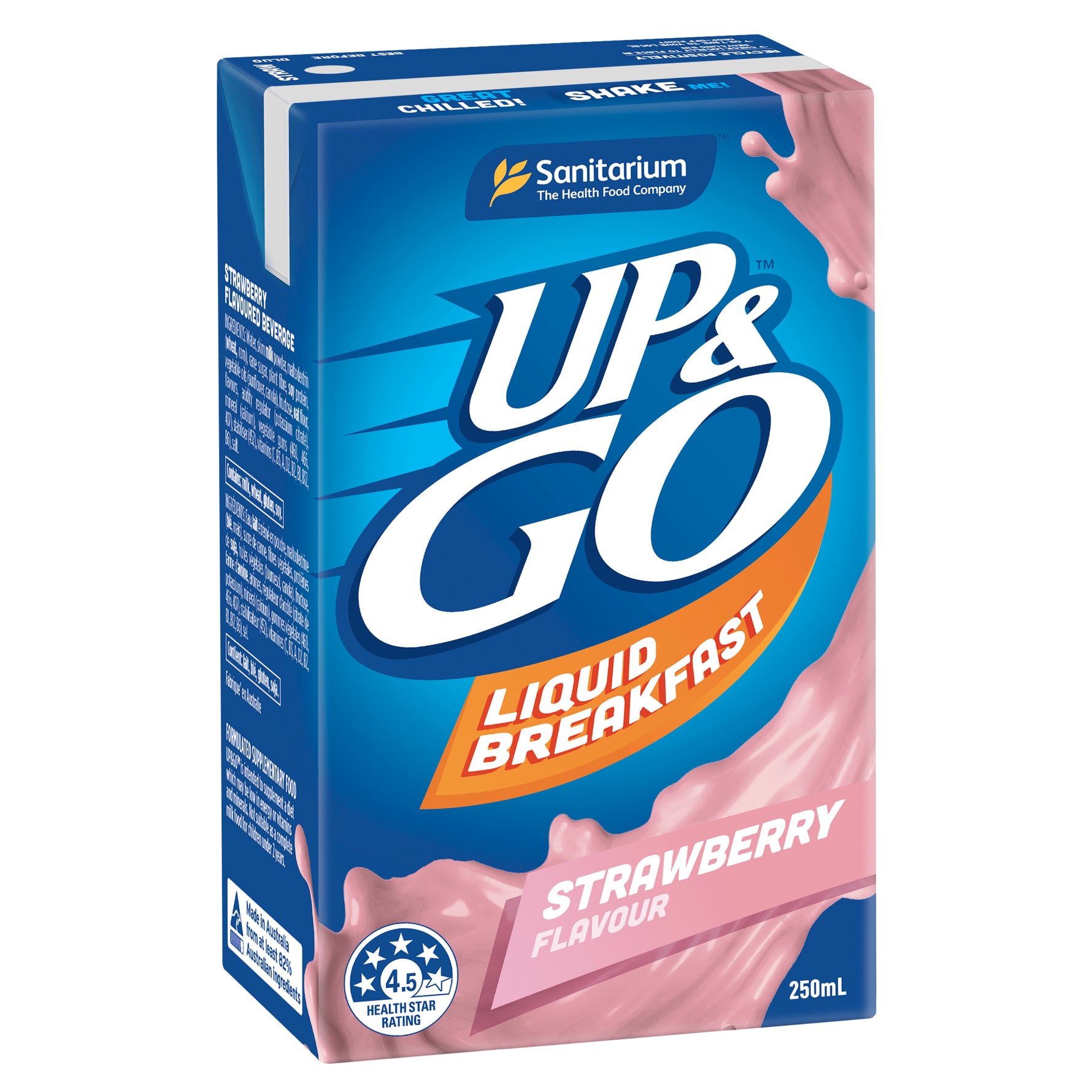 UP&GO Strawberry Flavor Drink 250mls - Frankie Supermarket