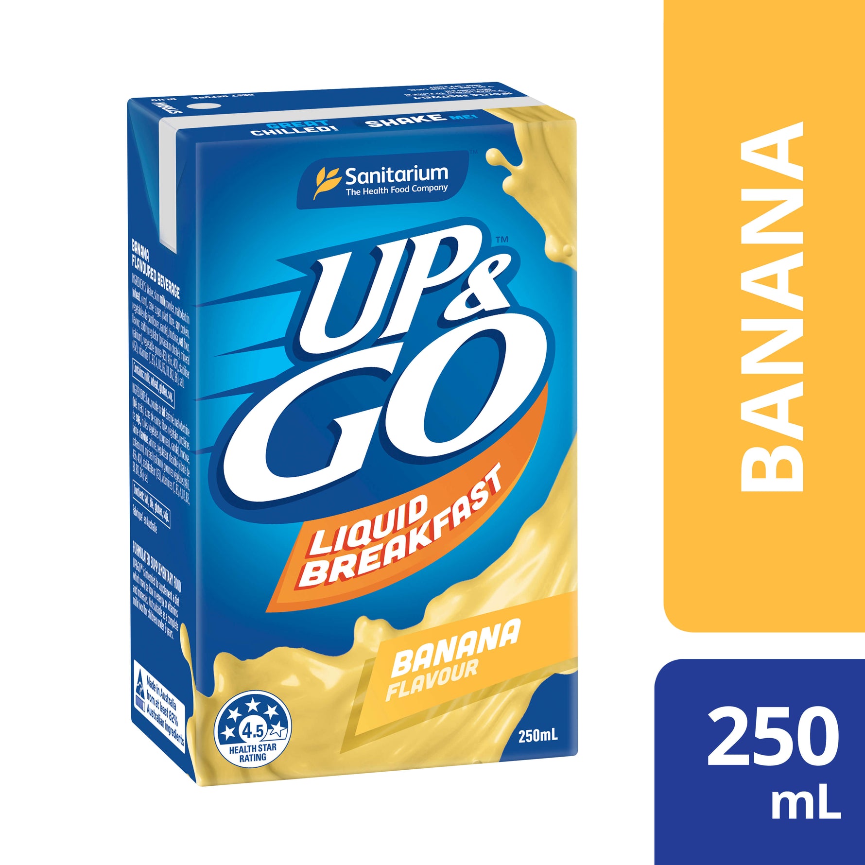 UP&GO Banana Flavor Drink 250mls - Frankie Supermarket
