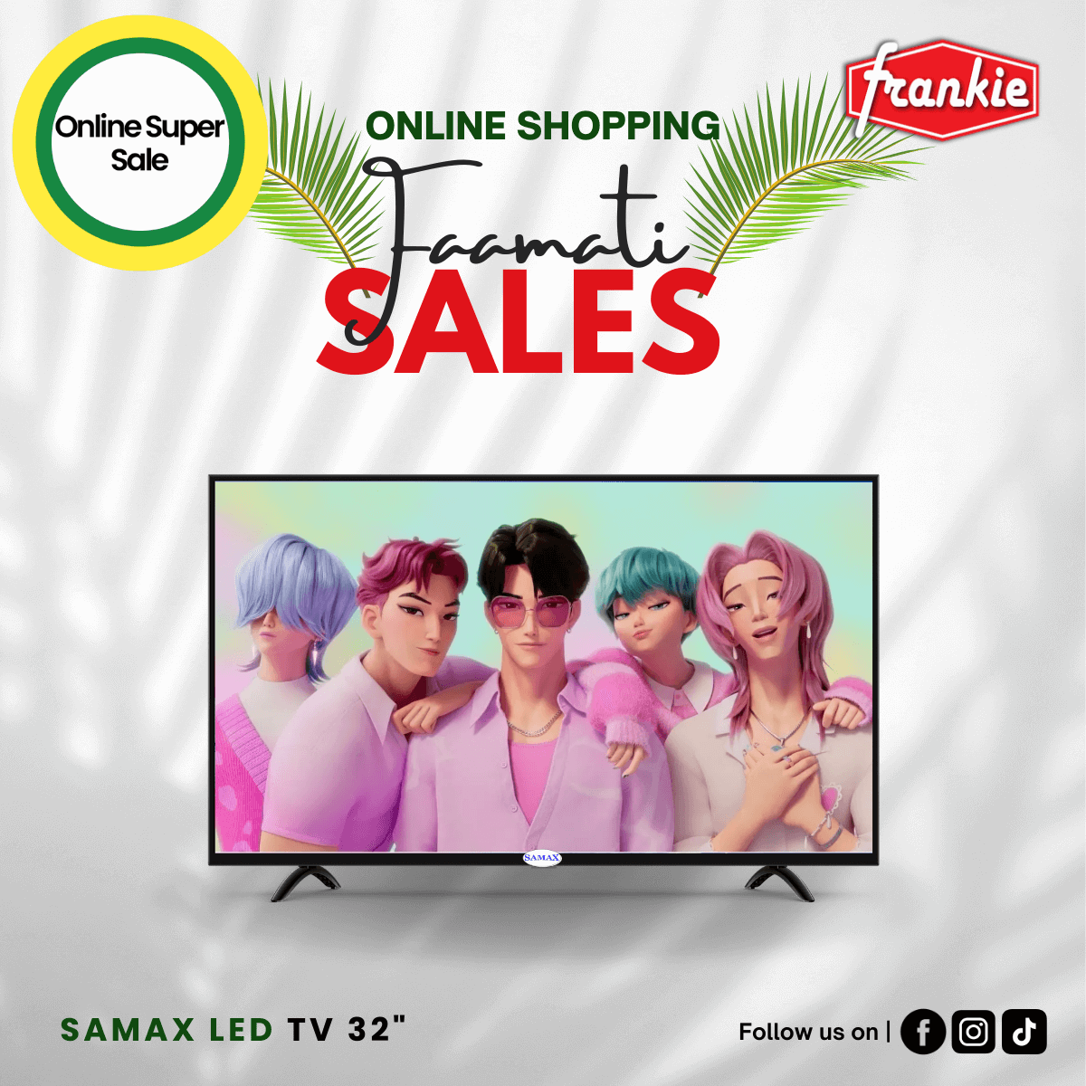 Samax Led TV 32" 32DHHC