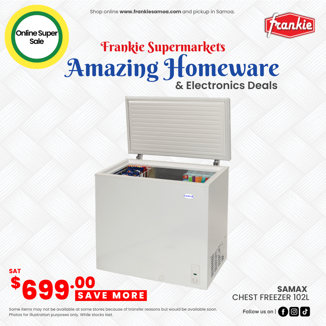 Samax Chest Freezer 102L [Limited Stocks]