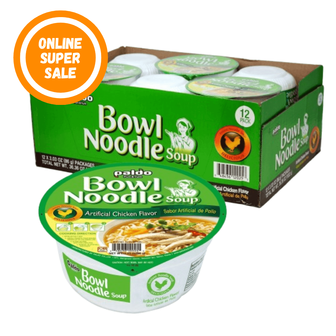 Paldo Bowl Noodle 86g x 12