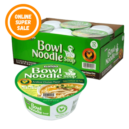 Paldo Bowl Noodle 86g x 12