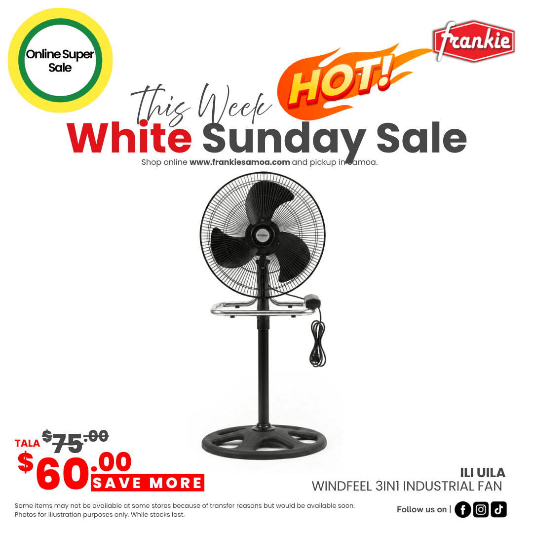 3IN1 Industrial Fan 18" FS [Limited Stocks]