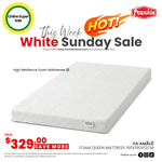 Foam Mattress Queen 150x190x12CM [Limited Stocks]