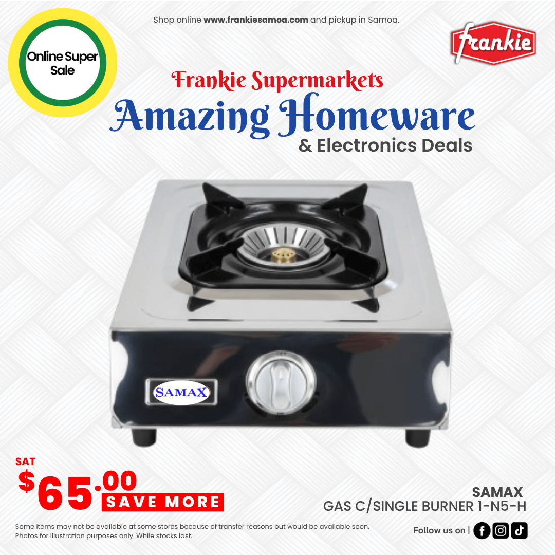 Samax Gas Cooker (Single) 1-N5-H - Frankie Supermarket