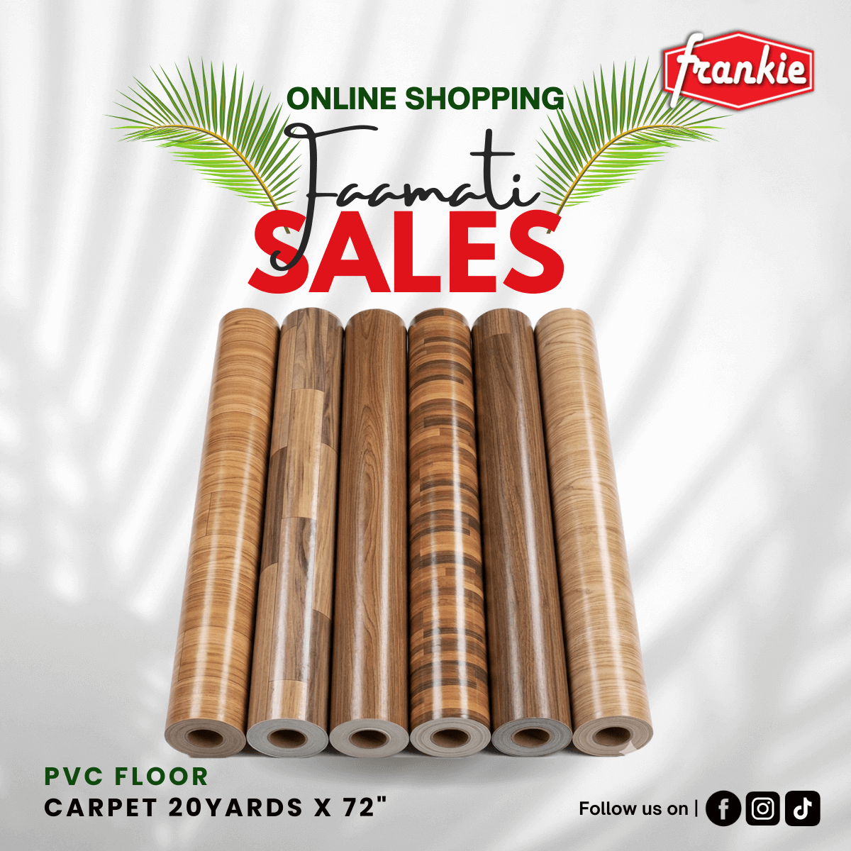 PVC Floor Carpet 20YRD x 72" [Limited Stocks]