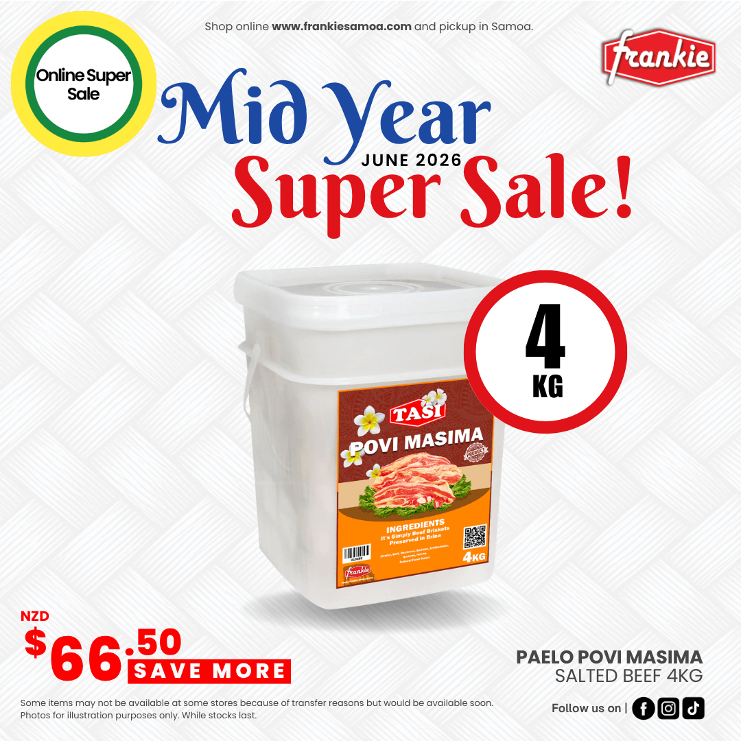 Povi Masima 4kg Pail (Salted Beef)