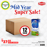 Pauls Pure Milk 1ltr x 12 - Frankie Supermarket