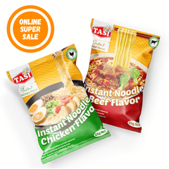 Tasi Instant Noodle Beef/Chicken Flav 65g x 24