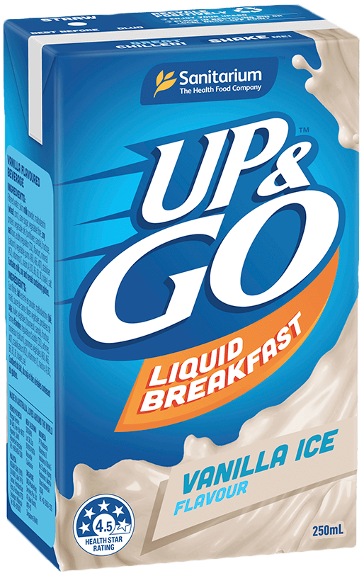 UP&GO Vanilla Ice Flavor Drink 250mls