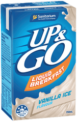 UP&GO Vanilla Ice Flavor Drink 250mls