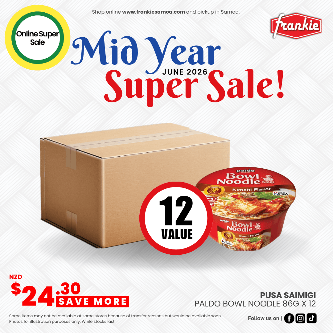Paldo Bowl Noodle 86g x 12