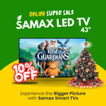 Samax Led TV 43" 43DHW1 [Limited Stocks]