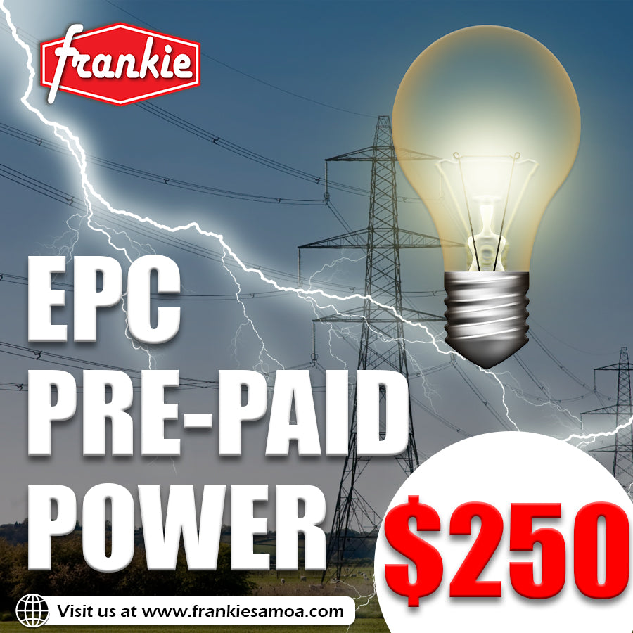 EPC Prepaid Power - $250 Tala