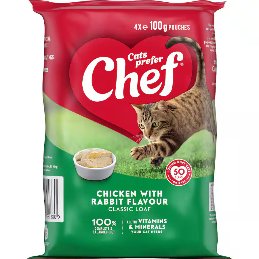 Chef Cat Food [Assorted Flavours] 100g