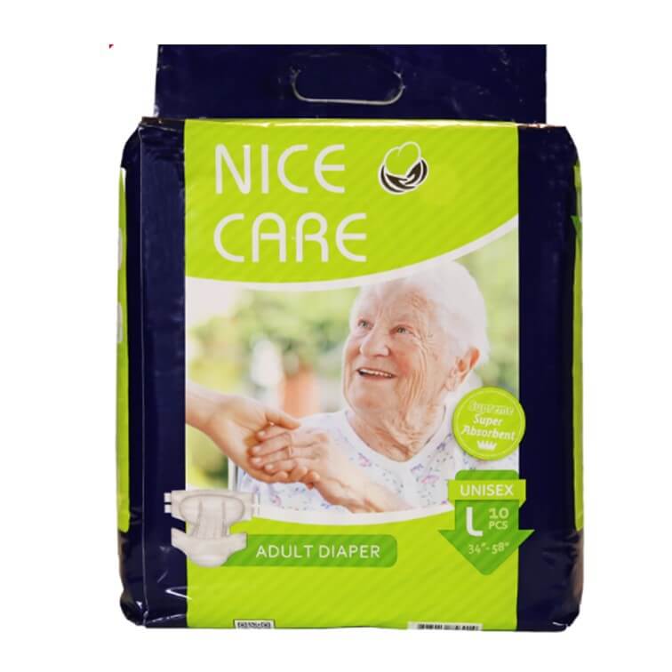 Nice Care Adult Diaper Large 10'S