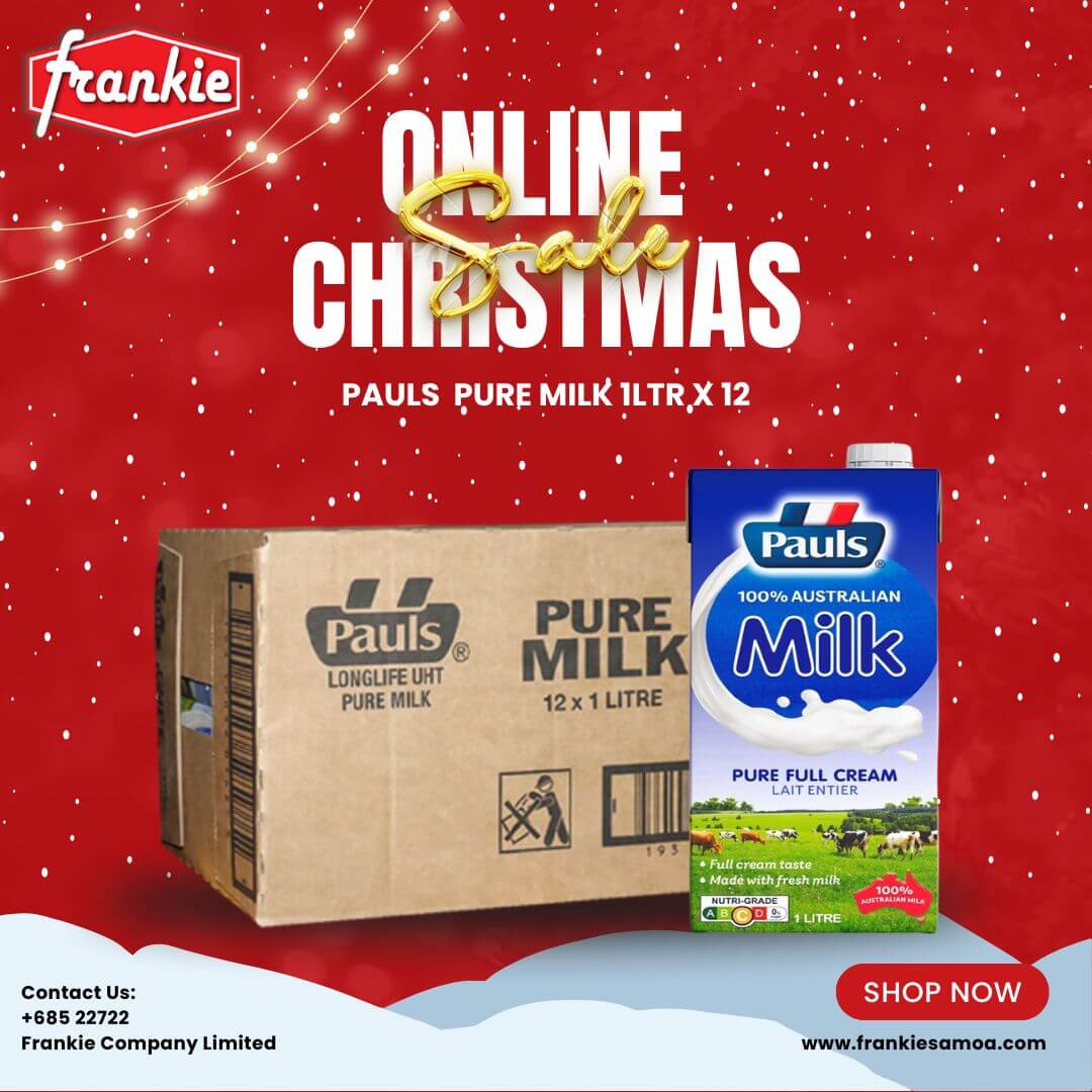 Pauls Pure Milk 1ltr x 12