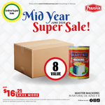 Master Mackerel Natural Oil 425g x 8 - Frankie Supermarket