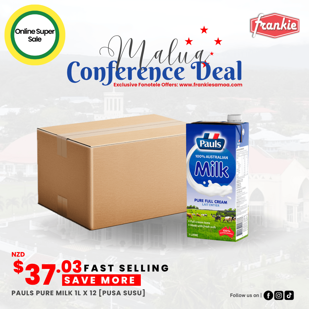 Pauls Pure Milk 1ltr x 12 - Frankie Supermarket