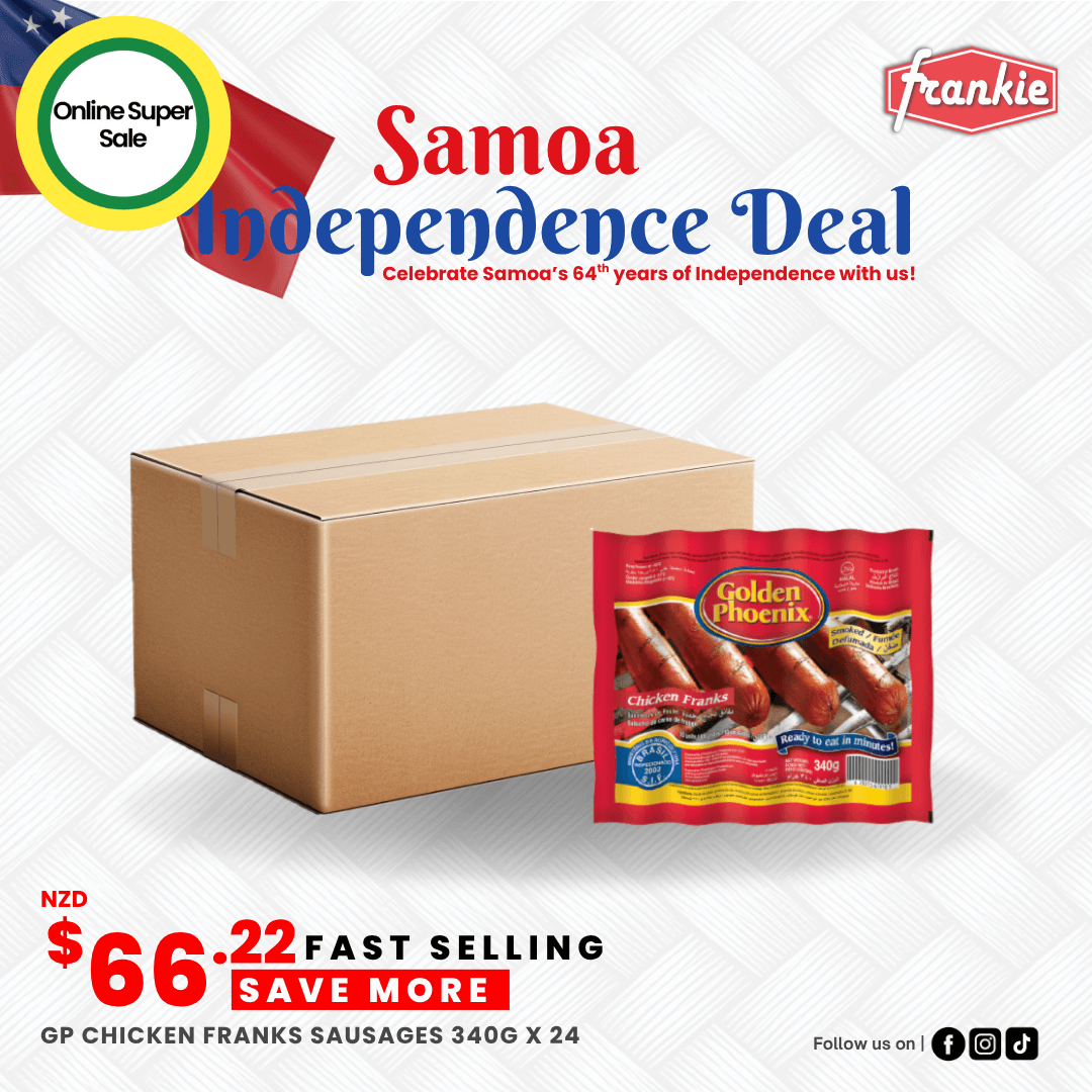 GP Brazilian Chicken Franks 340g x 24