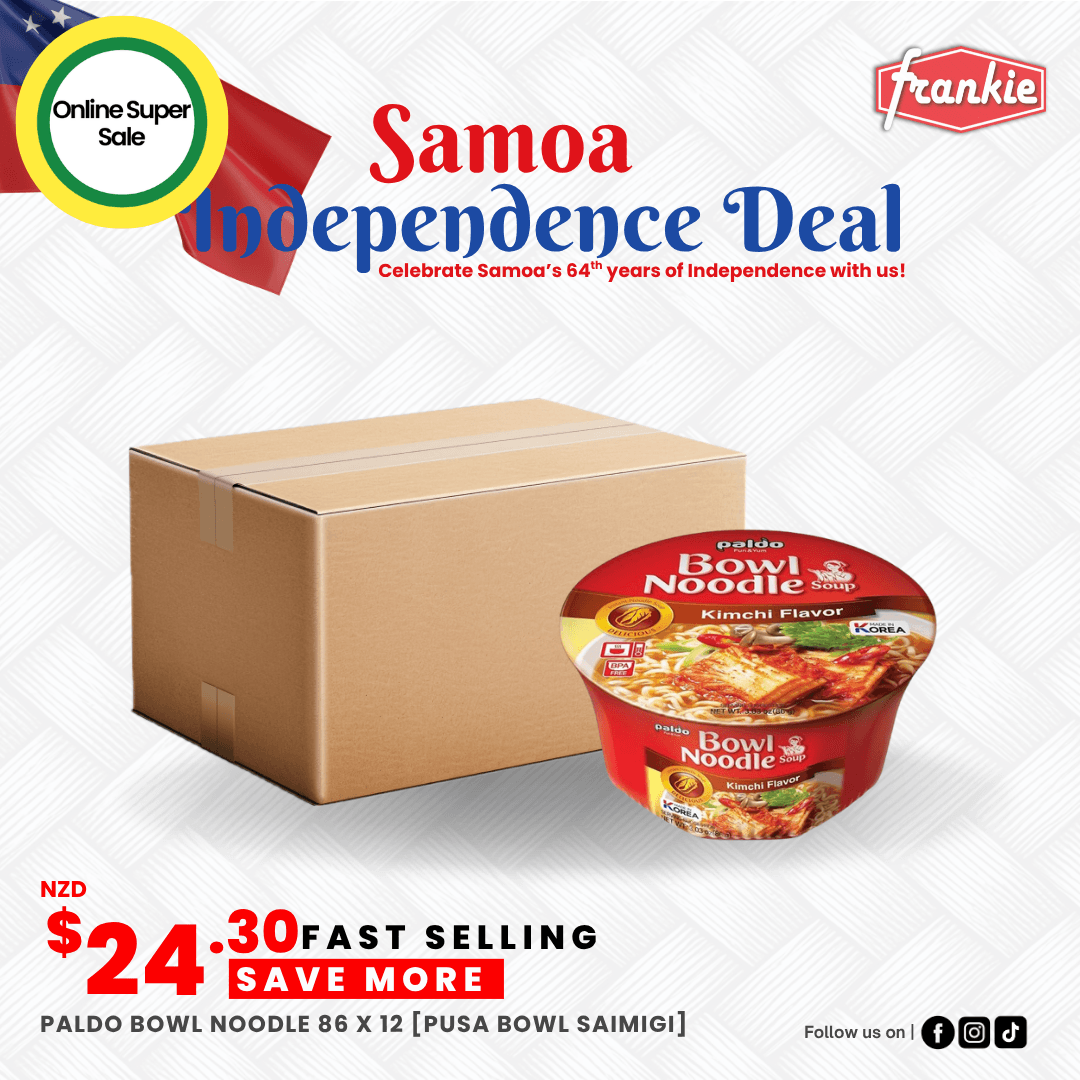 Paldo Bowl Noodle 86g x 12
