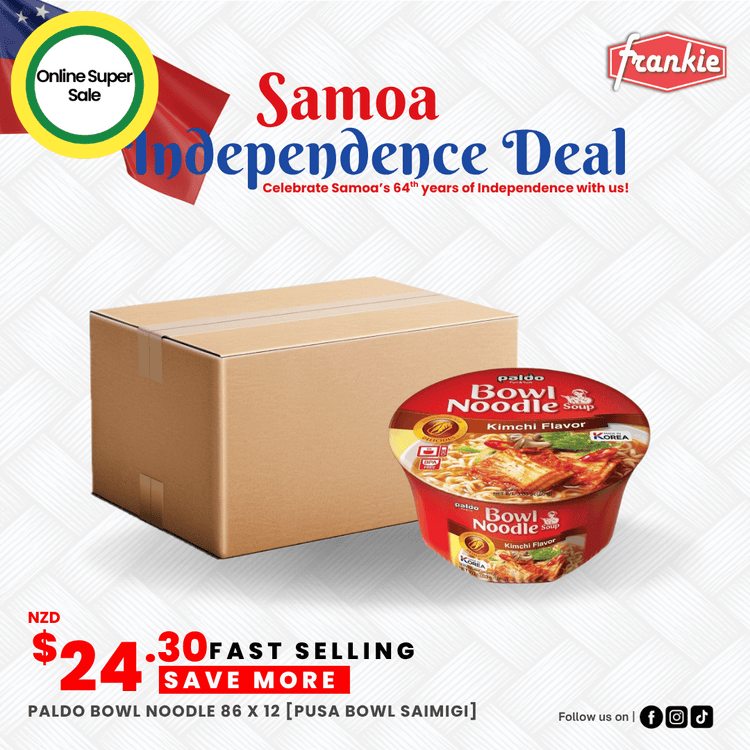Paldo Bowl Noodle 86g x 12