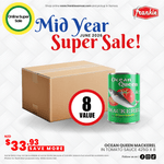 Ocean Queen Tomato Sauce 425g x 8 - Frankie Supermarket