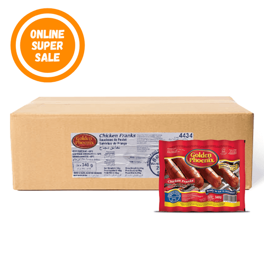 GP Brazilian Chicken Franks 340g x 24