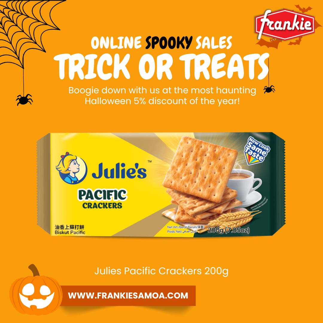 Julie's Pacific Cracker 200g x 3pcs
