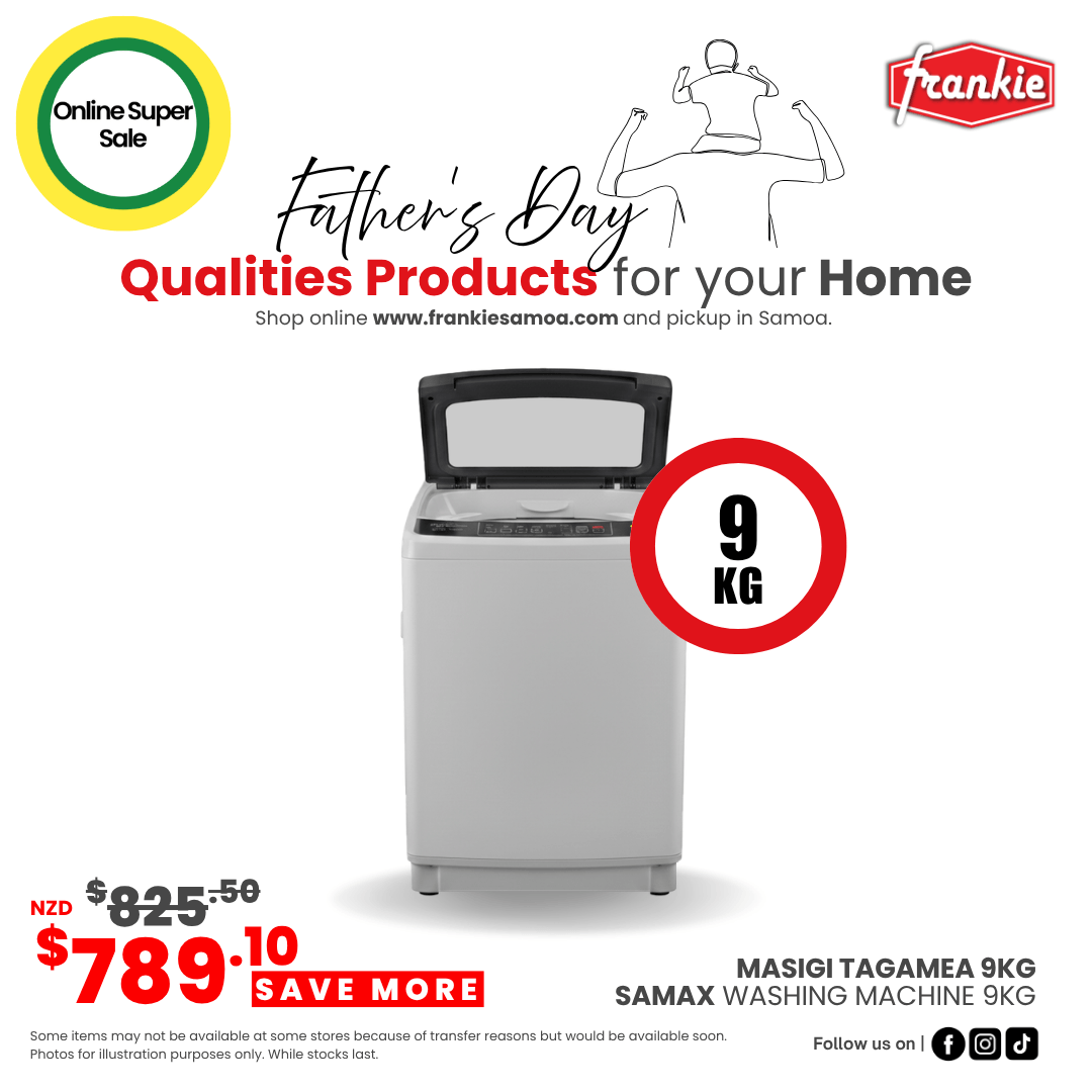 Samax Automatic W/Machine 9kg XQB90-1829A [Limited Stocks]